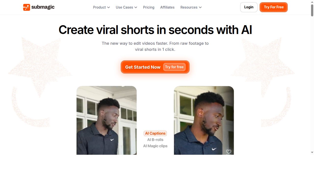 Submagic interface screenshot
